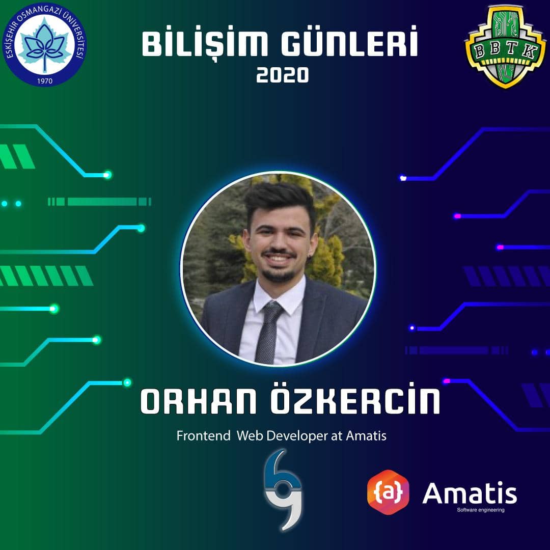 Talk poster: Bilişim Günleri