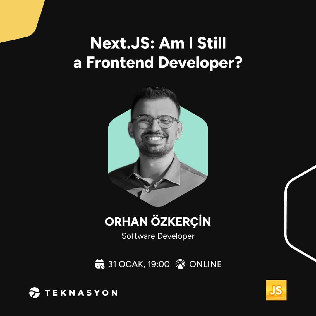 Talk poster: Teknasyon Talks