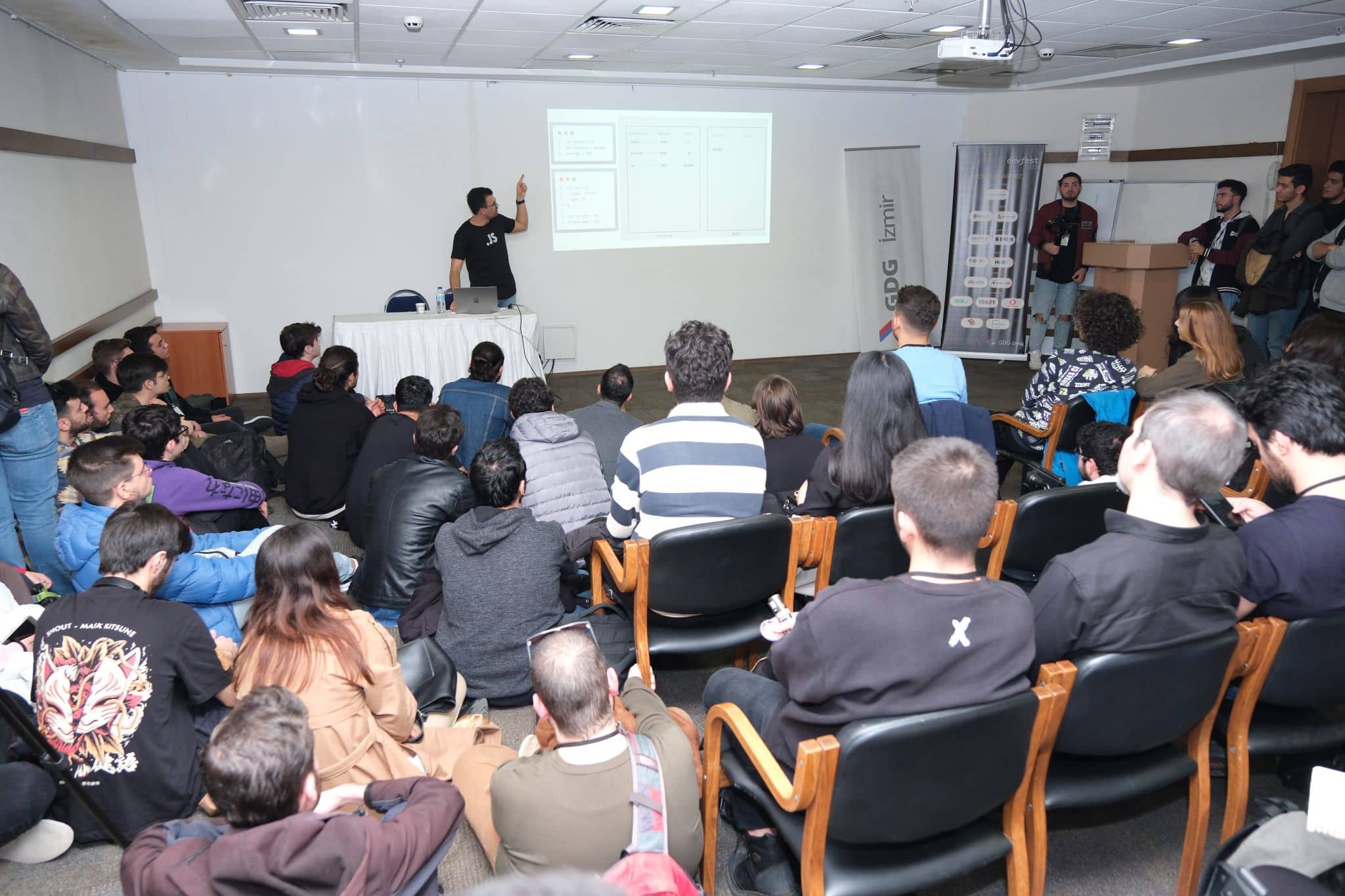 Presenting at DevFest Izmir